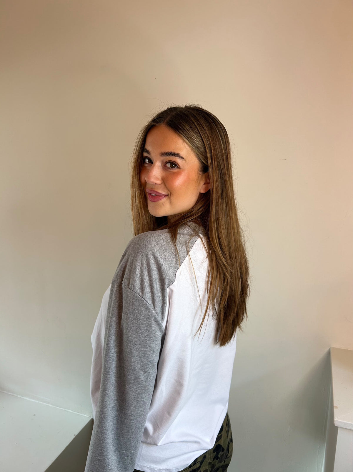 Ruby longsleeve grijs