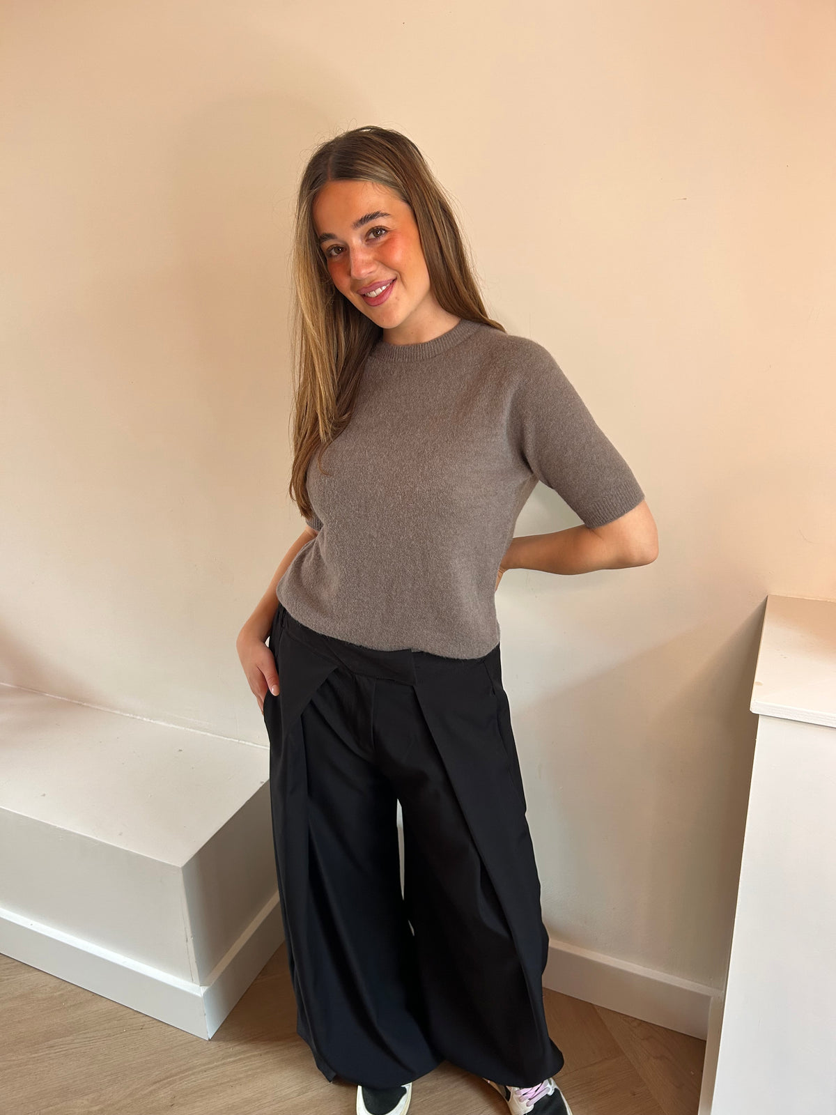 Lola knit grijs