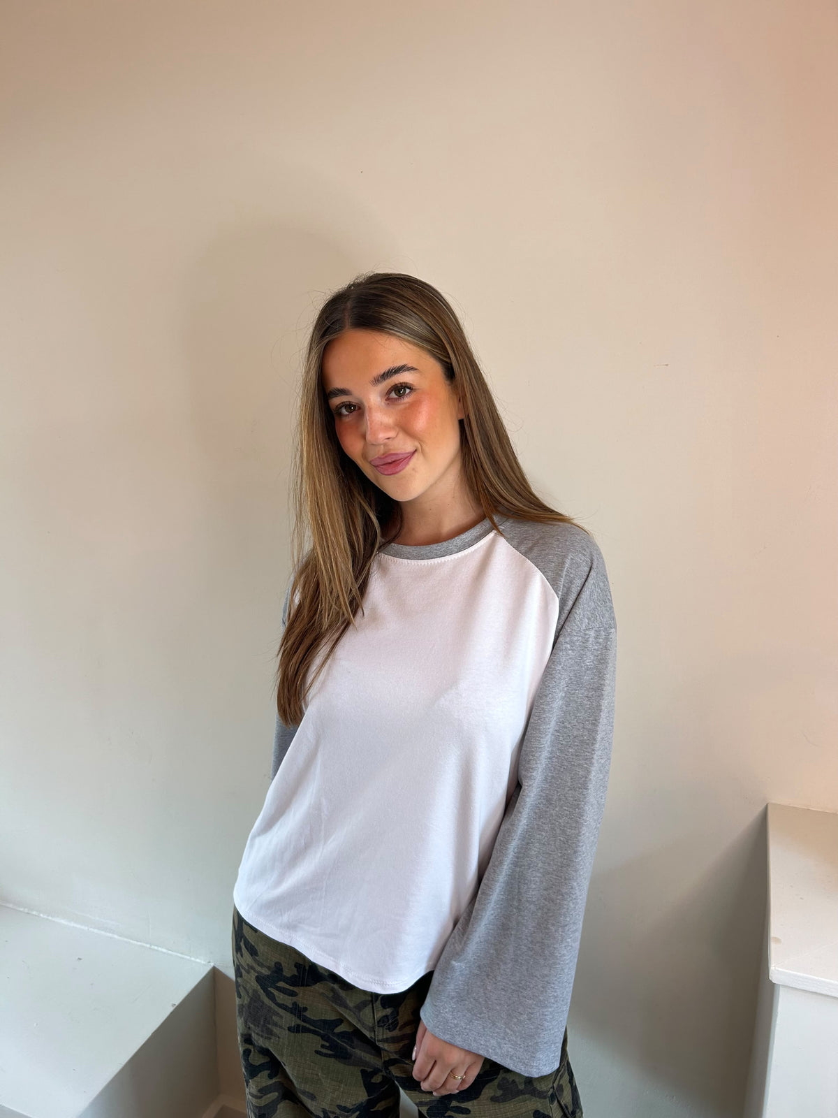 Ruby longsleeve grijs