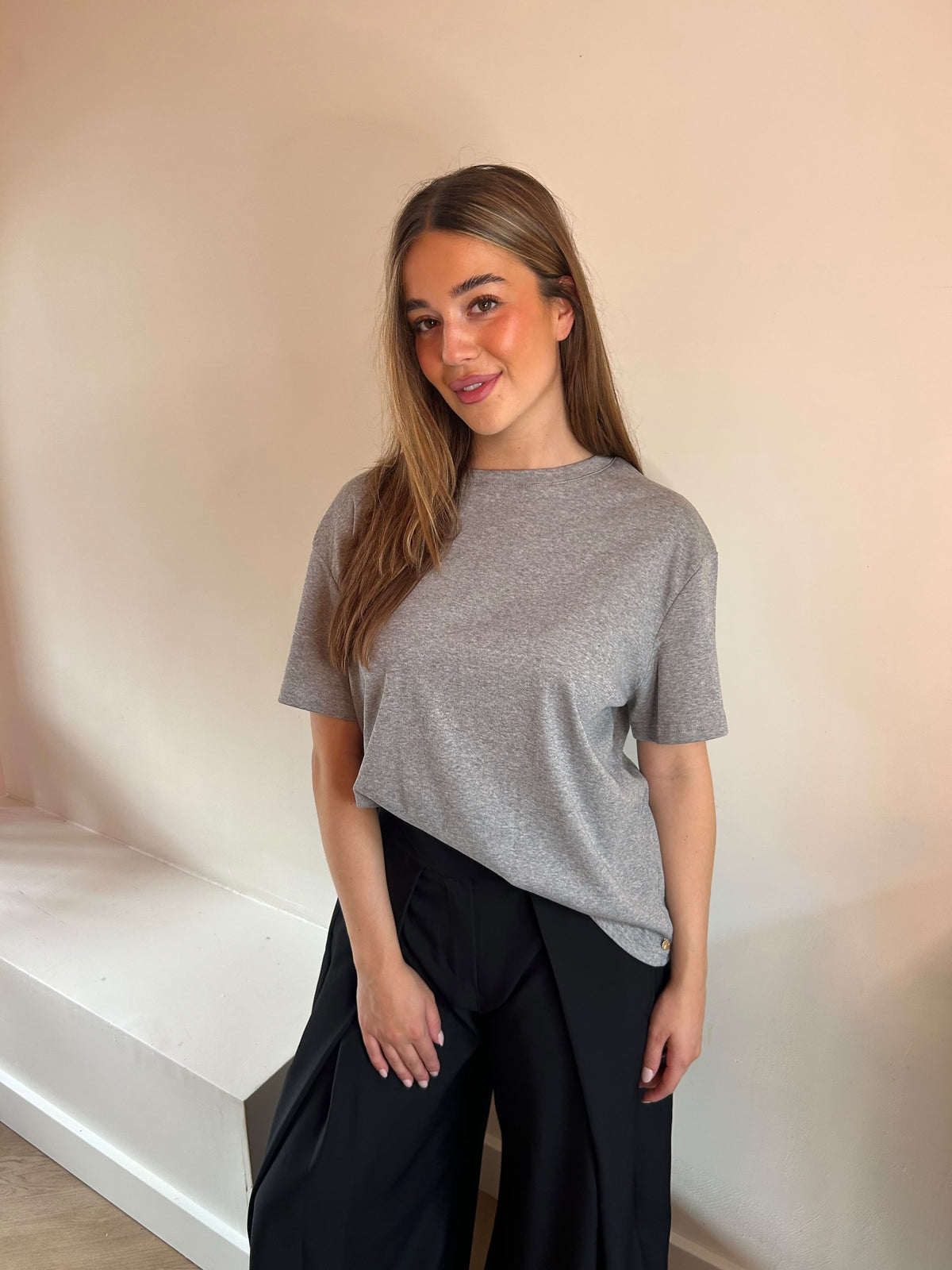 Basic grijs T-Shirt