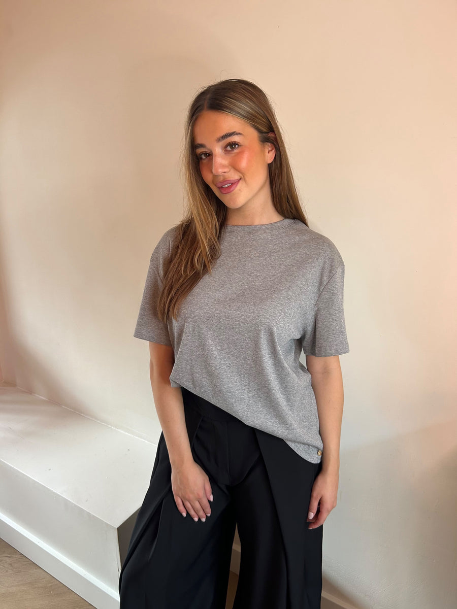 Basic grijs T-Shirt