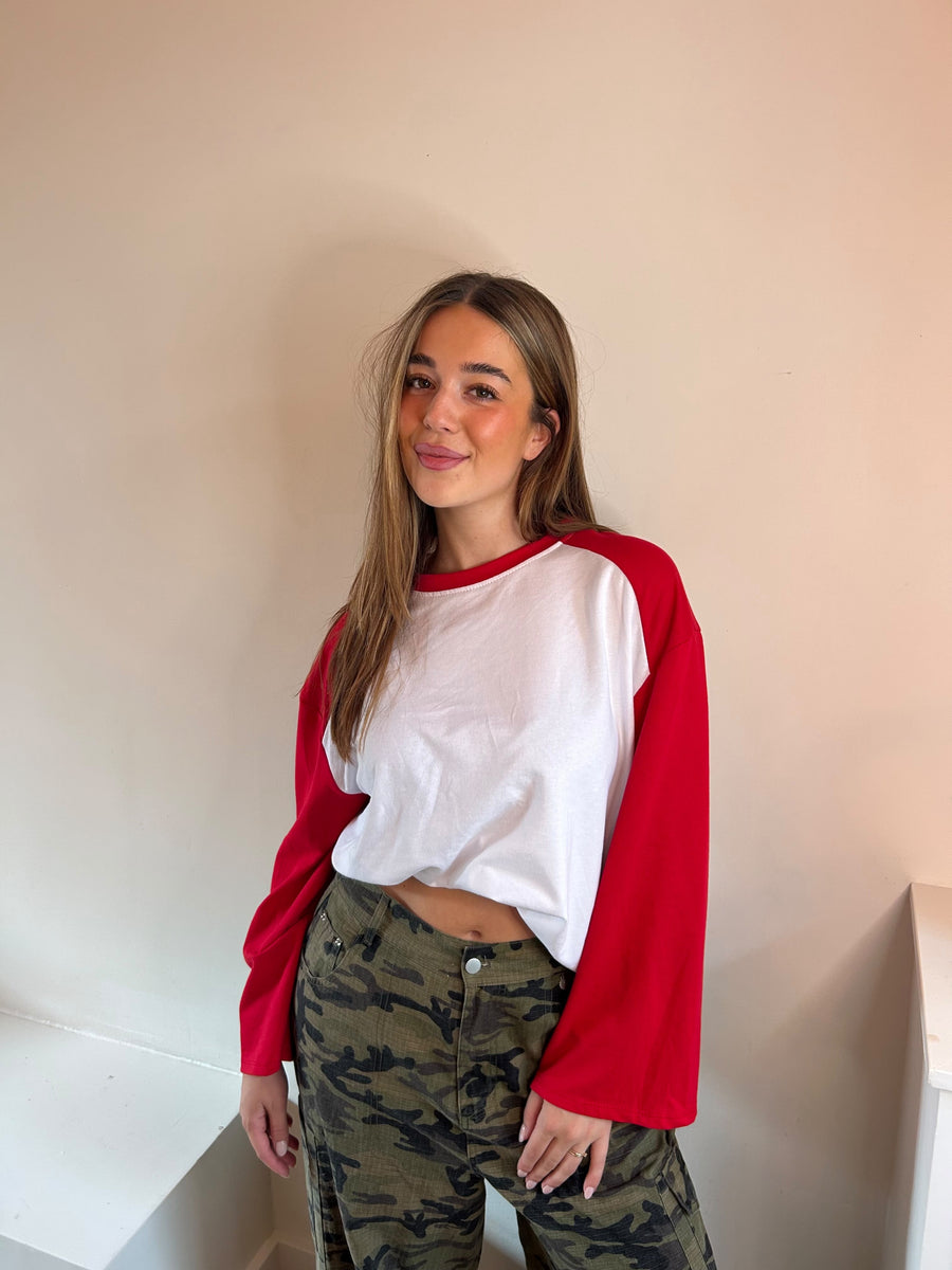 Ruby longsleeve rood