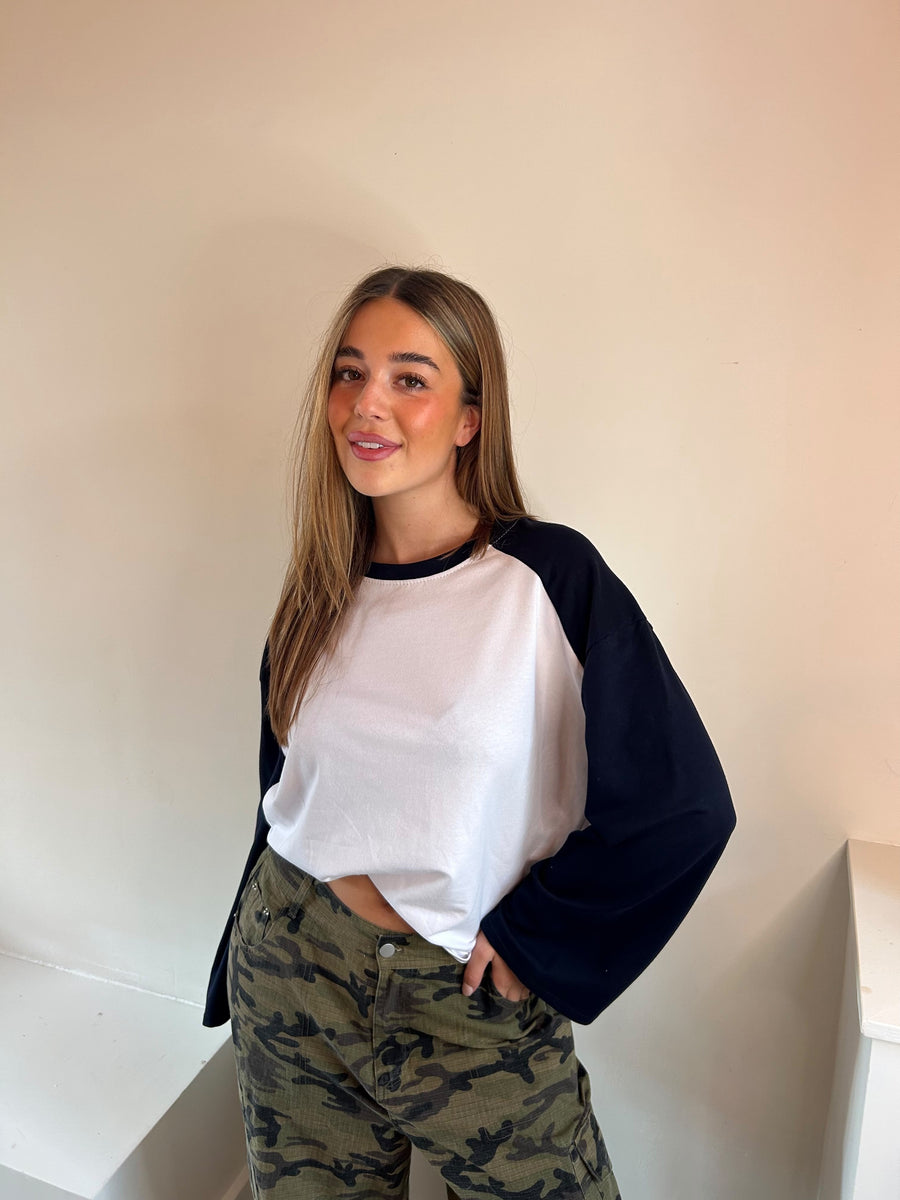 Ruby longsleeve blauw